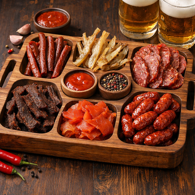 Снеки мясные