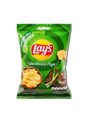 Lays Зелёный лук 37 гр.