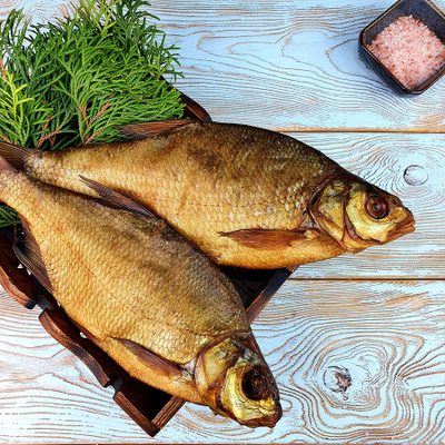 Лещ холодного копчения