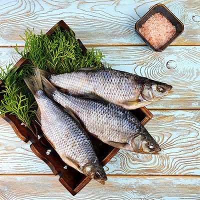 Плотва вяленая крупная