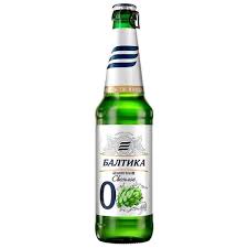 Балтика №0  б/а, стекло 0,47л